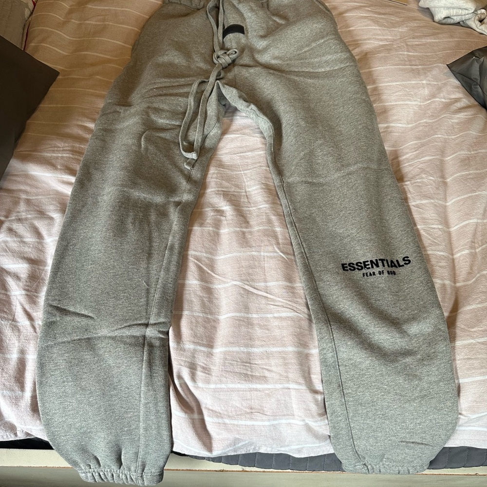 Essentials Kids Heather Gray Joggers
